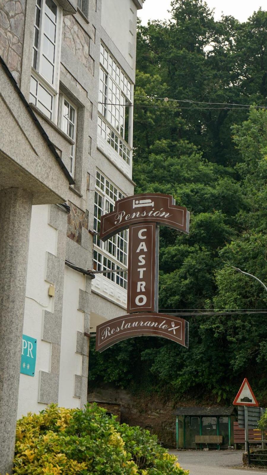 Pension Castro Parrillada Samos Exterior foto